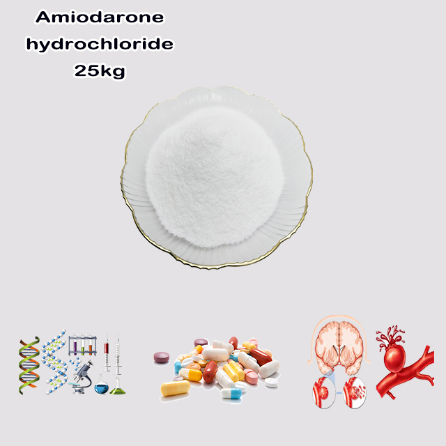 China Factory Supply High Quality Amiodarone hydrochloride CAS 19774-82-4
