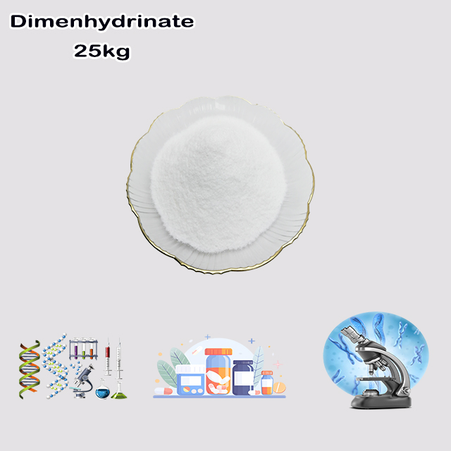 China Manufacturer Supply High Quality Dimenhydrinate CAS 523-87-5 with best price