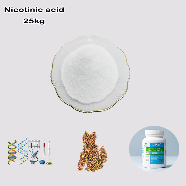 China Chemical Manufacturer Supply Top Quality Nicotinic acid CAS 59-67-6 with good service