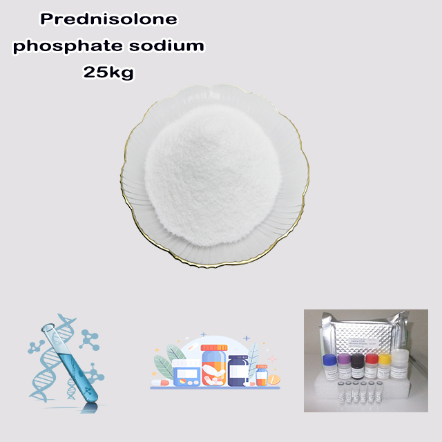 China Chemical Factory Supply High Quality Prednisolone Phosphate Sodium CAS 125-02-0 with good service
