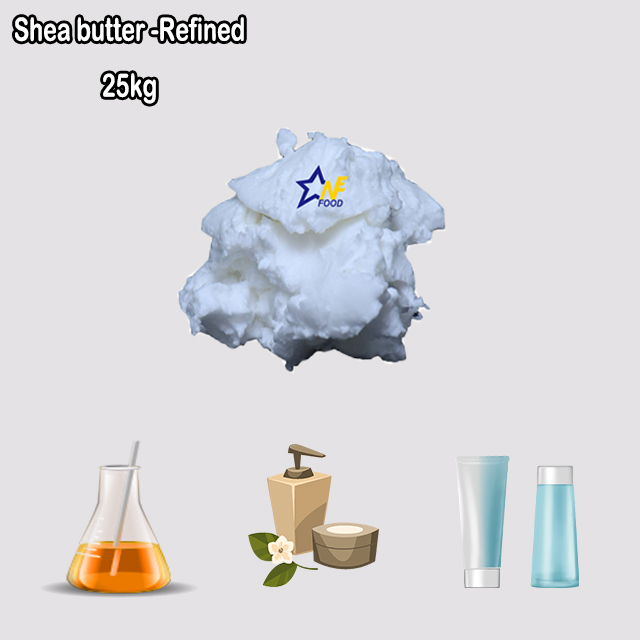 China Chemical Factory Supply Natural High Quality Shea butter -Refined for Skin & Hair Care