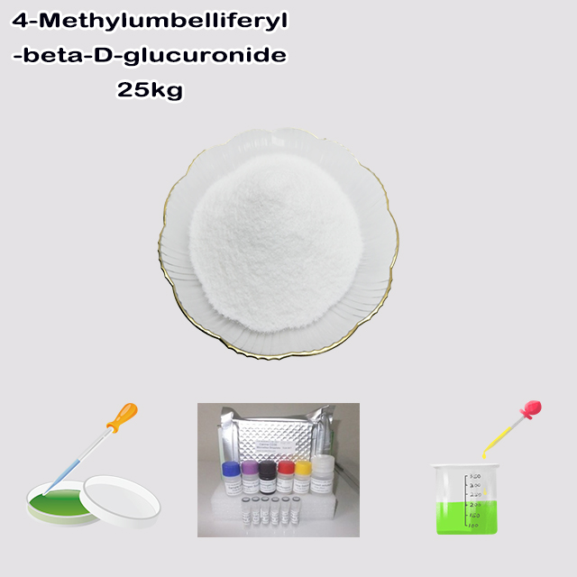 China Chemical Factory Supply High Quality 4-Methylumbelliferyl-beta-D-glucuronide CAS 6160-80-1 for sale