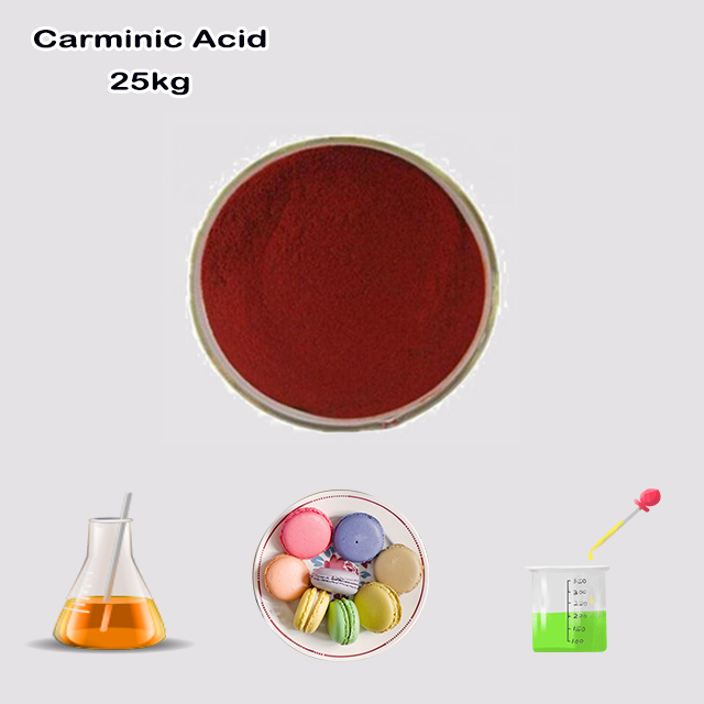China Chemical Manufacturer Supply High Quality Carminic Acid CAS 1260-17-9 with good service for sale