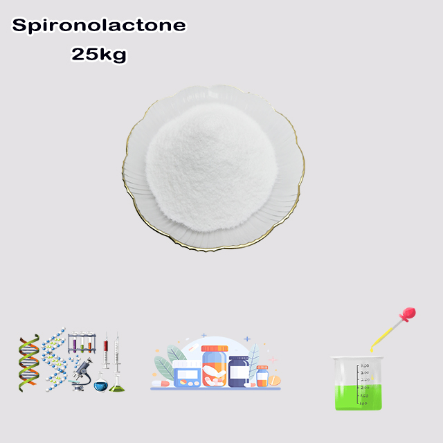 China Chemical Manufacturer Supply High Quality Spironolactone CAS 52-01-7 with good service