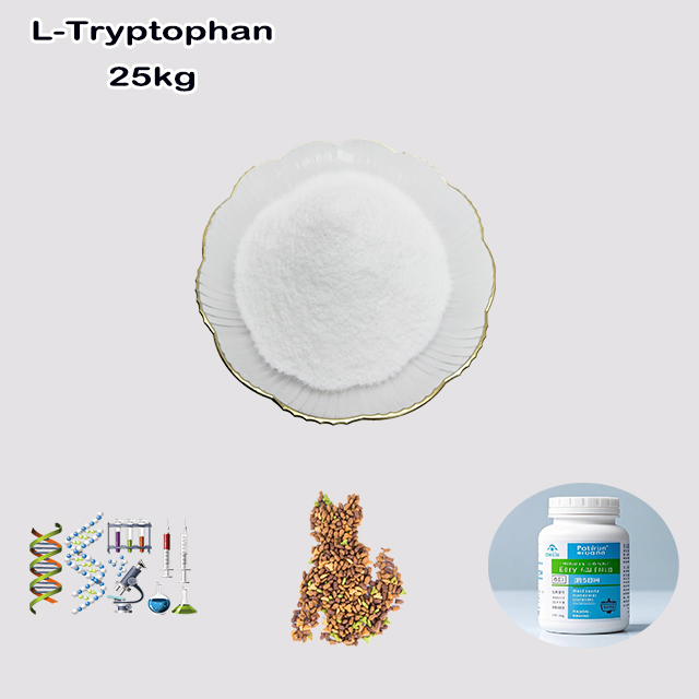 China Chemical Manufacturer Supply High Quality L-Tryptophan CAS 73-22-3 with good service