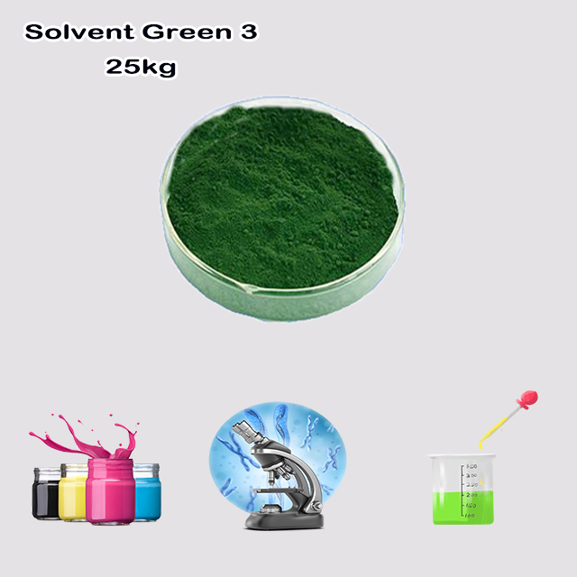China Chemical Manufacturer Supply High Quality Solvent Green 3 Powder CAS NO 128-80-3 with good service