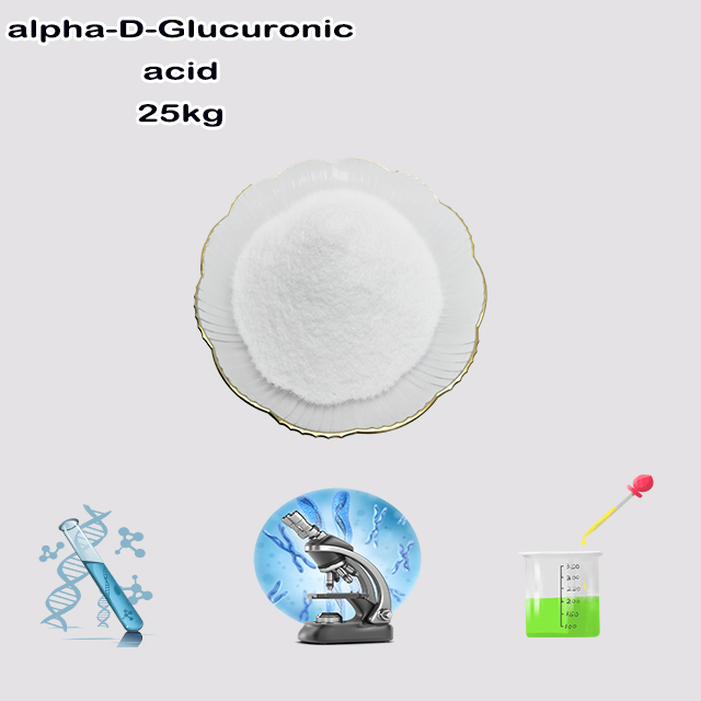 China Chemical Manufacturer Supply High Quality A-D-Glucopyranuronic Acid Powder CAS 70021-34-0 with good service