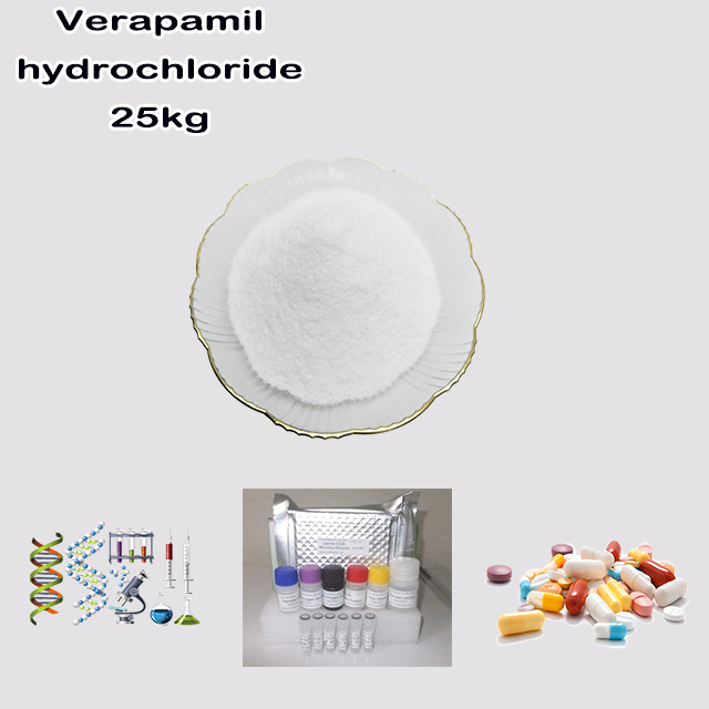 China Chemical Factory Supply High Quality Verapamil hydrochloride CAS 23313-68-0 with good service for sale