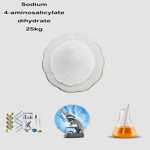 Manufacturer Supply Best Price Bulk Price Sodium 4-aminosalicylate dihydrate CAS 6018-19-5 with good service for sale