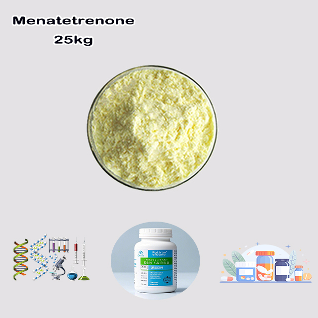 Chemical Manufacturer Supply Bulk Price Top Purity Menatetrenone/Vitamin K2 CAS 863-61-6