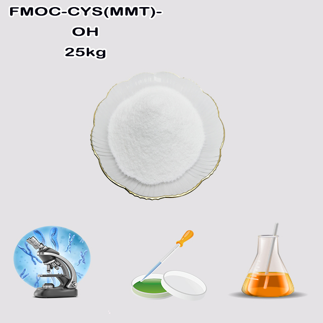 Chemical Manufacturer Supply High Quality FMOC-CYS(MMT)-OH CAS 177582-21-7 with good service for sale