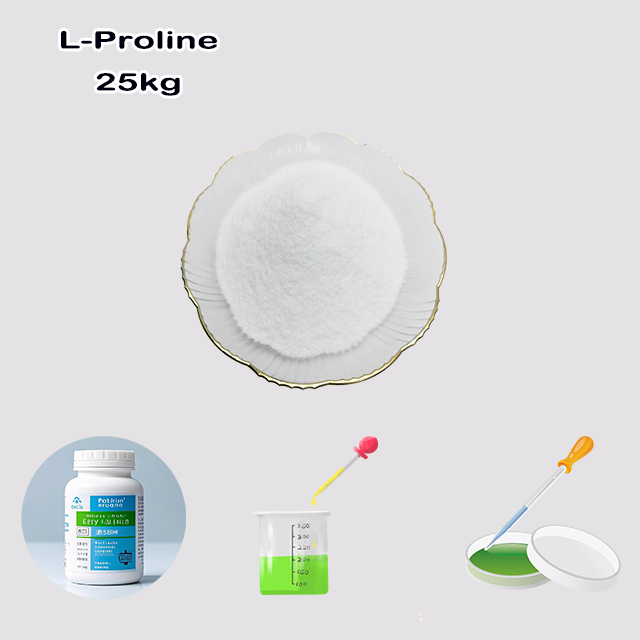Manufacturer Supply Hot Selling High Quality Best Price L-Proline CAS 147-85-3 with good service for sale