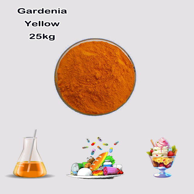 Natural Dyes Manufacturer High Quality Best Price Gardenia Yellow CAS 94238-00-3 for food additives