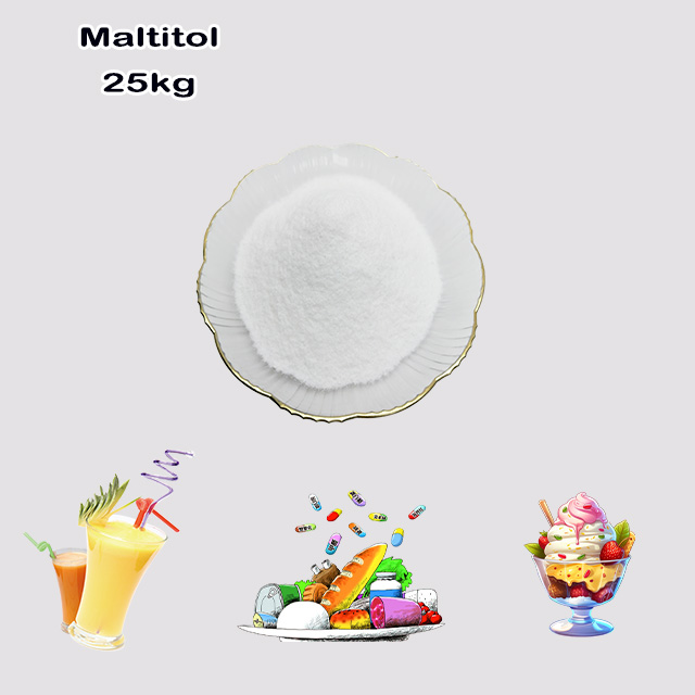 Food Additives Supplier High Quality Good Price Maltitol CAS 585-88-6 for food making
