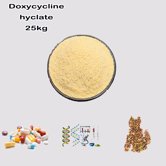 Chemical Manufacturer Bulk Price High Quality Doxycycline hyclate CAS 24390-14-5 with good service for sale