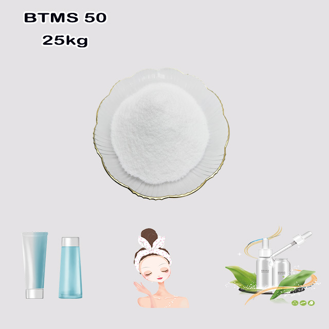 China Manufacturer Supply High Quality Cosmetic ingredients docosyltrimethylammonium methyl sulphate BTMS 50 CAS 81646-13-1 for sale