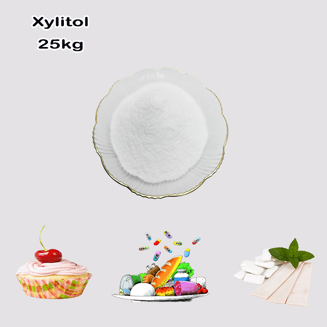 China Manufacturer Supply Healthy Sweetener High Quality 99% Xylitol Powder CAS 87-99-0 for food additives