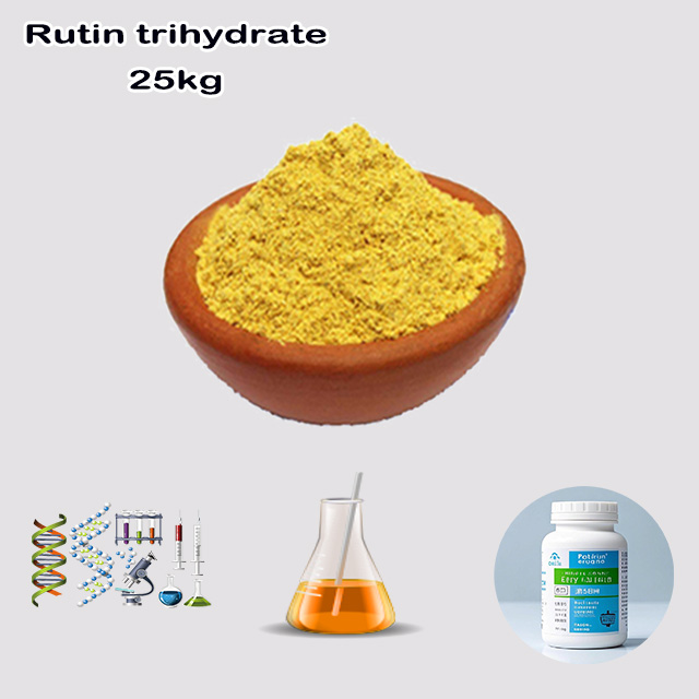 Manufacturer Supply High Purity Bulk Price Rutin Trihydrate CAS 250249-75-3 with good service