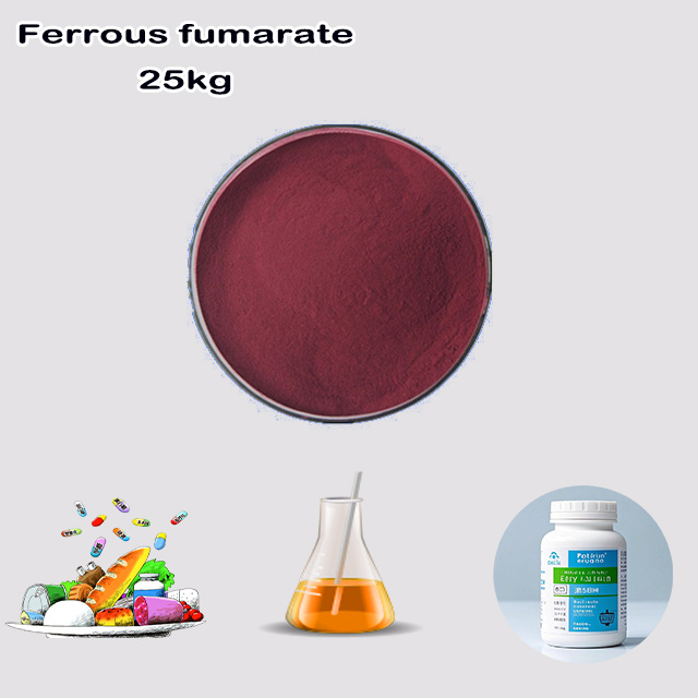 Chemical Manufacturer High Quality Bulk Price Healthy Supplement Ferrous Fumarate CAS 141-01-5 for good service for sale