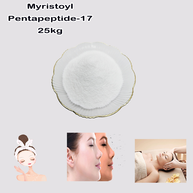 Cosmetic Raw Material High Quality Eyelash Growth Peptide Myristoyl Pentapeptide-4 CAS 959610-30-1 Myristoyl Pentapeptide-17