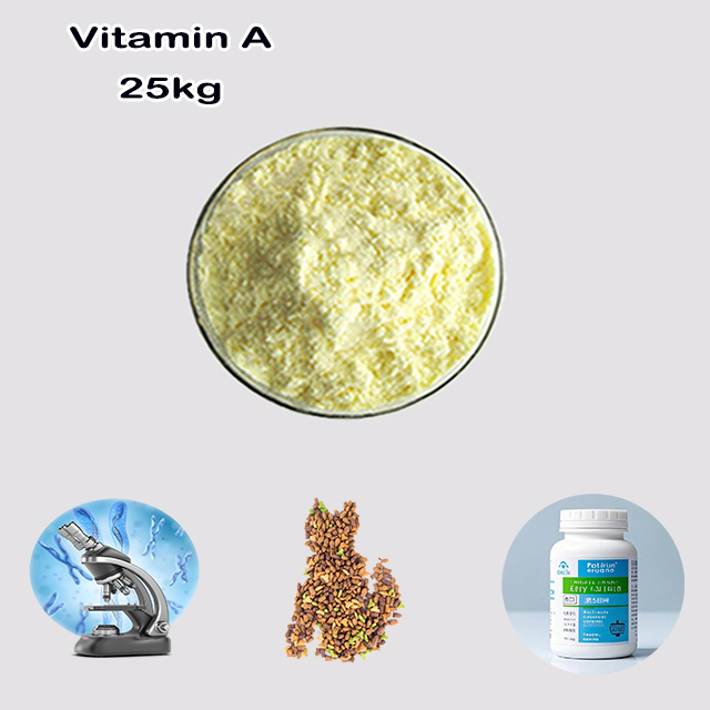 Factory Supply High Quality 99% Vitamin A Powder CAS NO 68-26-8 Cosmetic Raw Material with good service