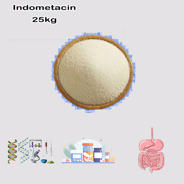 Fine Chemical Factory Supply High Quality Best Price Indometacin CAS 53-86-1 with good service for sale