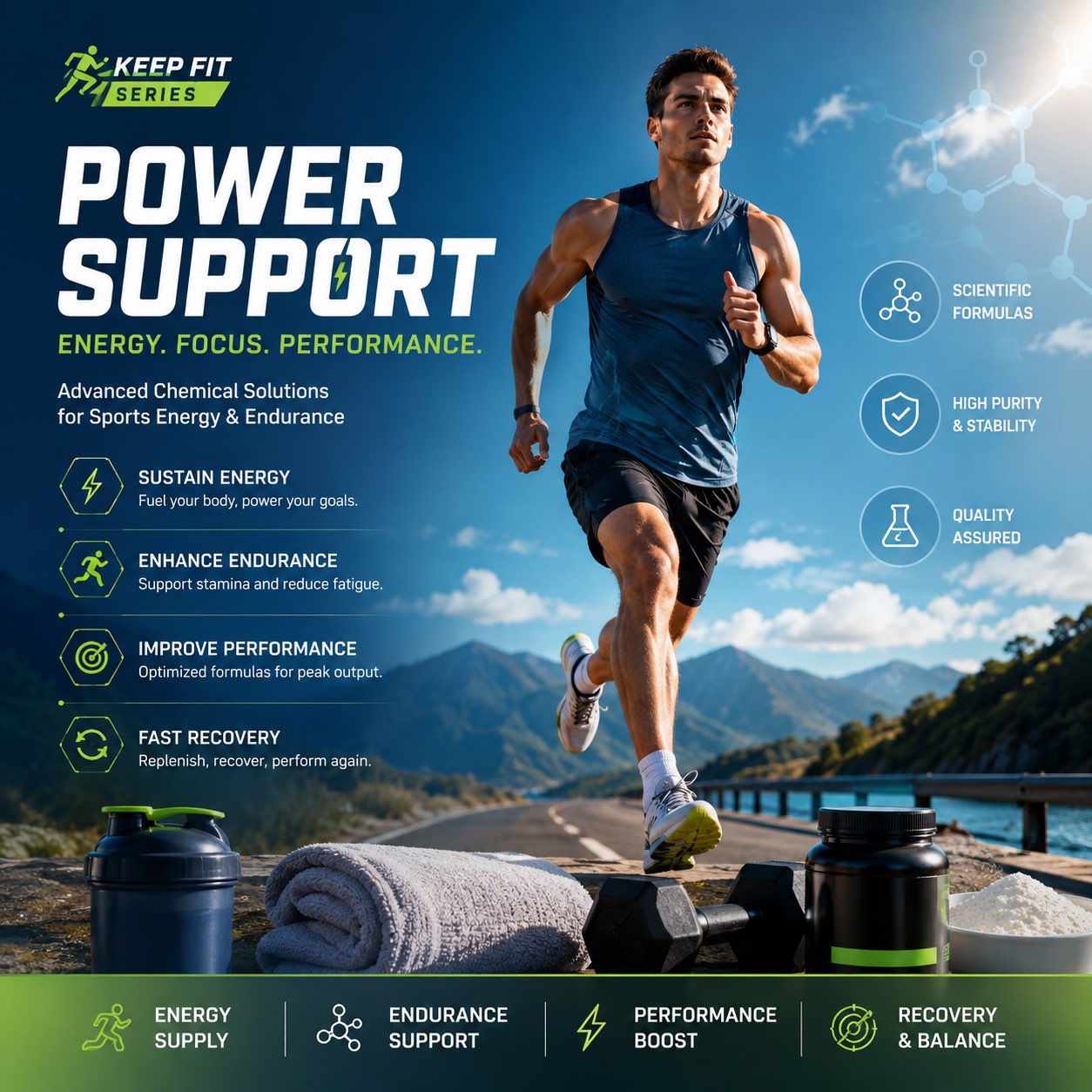 Power Support Raw Material Supplier