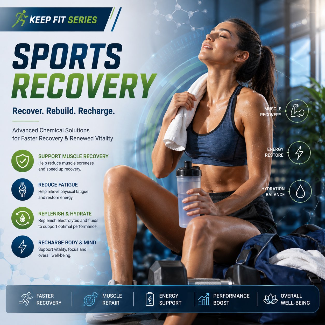 Sports Recovery Raw Material Supplier