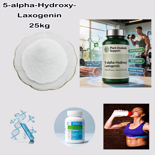 Factory Supply High Quality 98.7% 5-alpha-Hydroxy- Laxogenin CAS NO 56786-63-1 for sport Muscle building products
