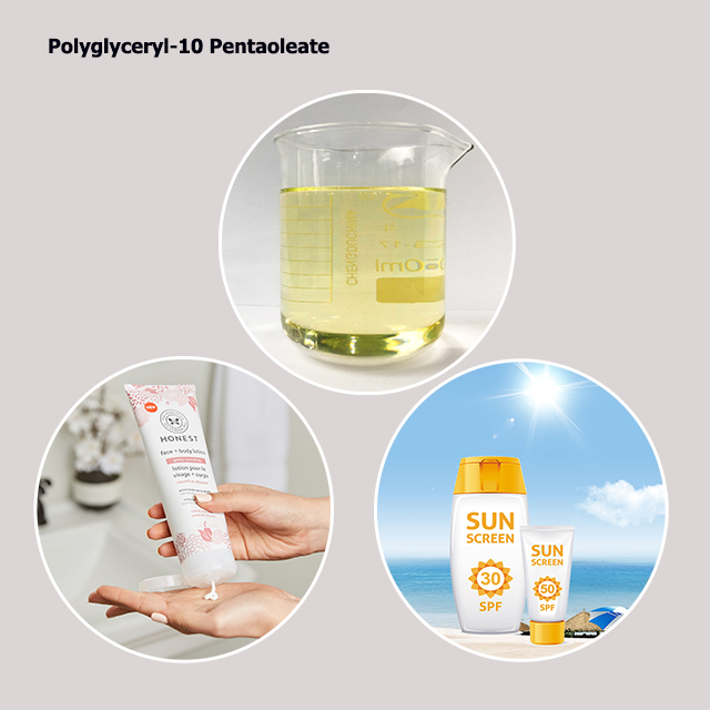 Chinese supplier Polyglyceryl-10 Pentaoleate CAS 86637-84-5 with bulk quantity