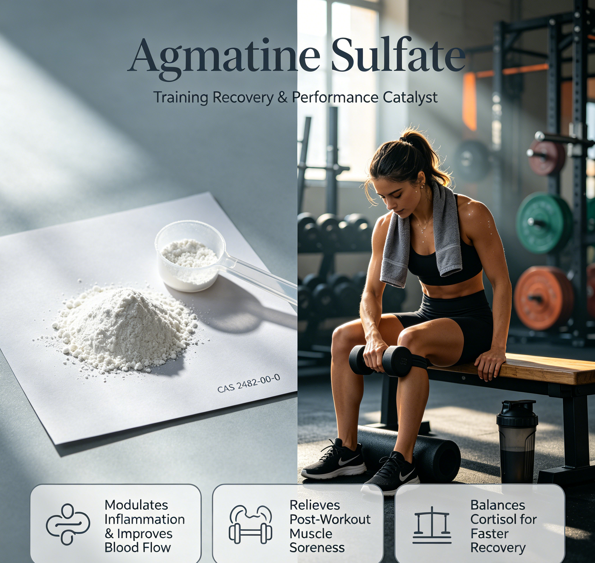 Agmatine Sulfate CAS 2482-00-0 for sale