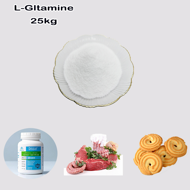 Sport Recovery Raw Ingredients Supplier High Quality Best Price L-Glutamine CAS 56-85-9 with good service
