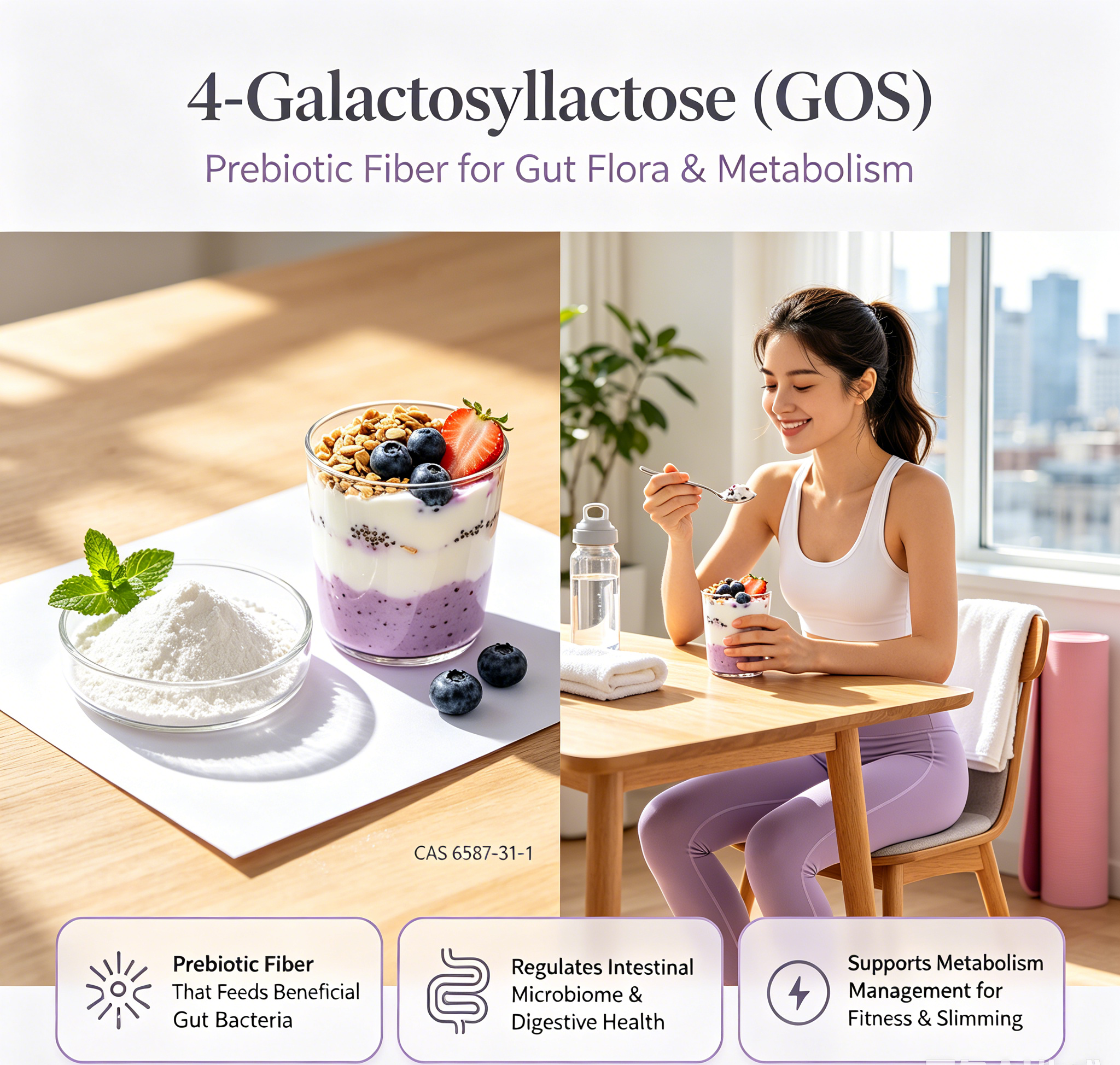 China Manufacturer Hot Selling Good Price 4'-GALACTOSYLLACTOSE CAS 6587-31-1 with good service for sale