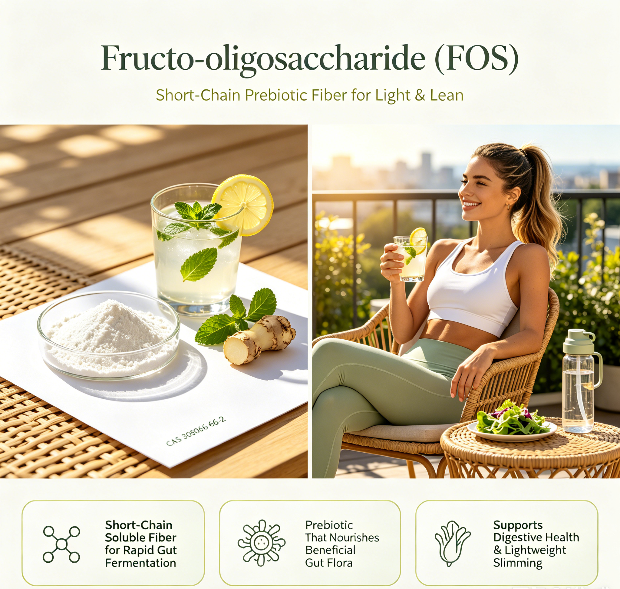 China Supplier High Quality Fructo oligosaccharide CAS 308066-66-2 for sale