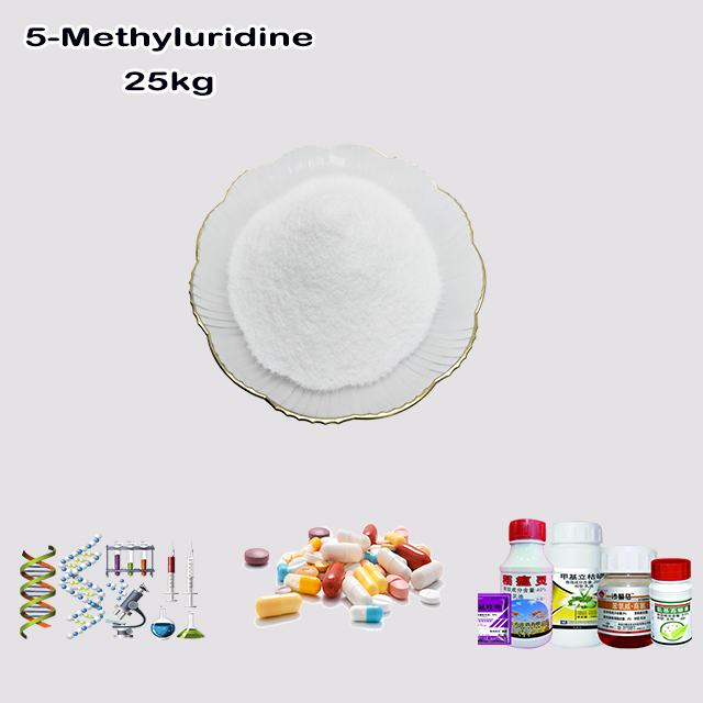 Chemical Factory Supply High Quality Best Price 5-Methyluridine CAS 1463-10-1 with good service for sale