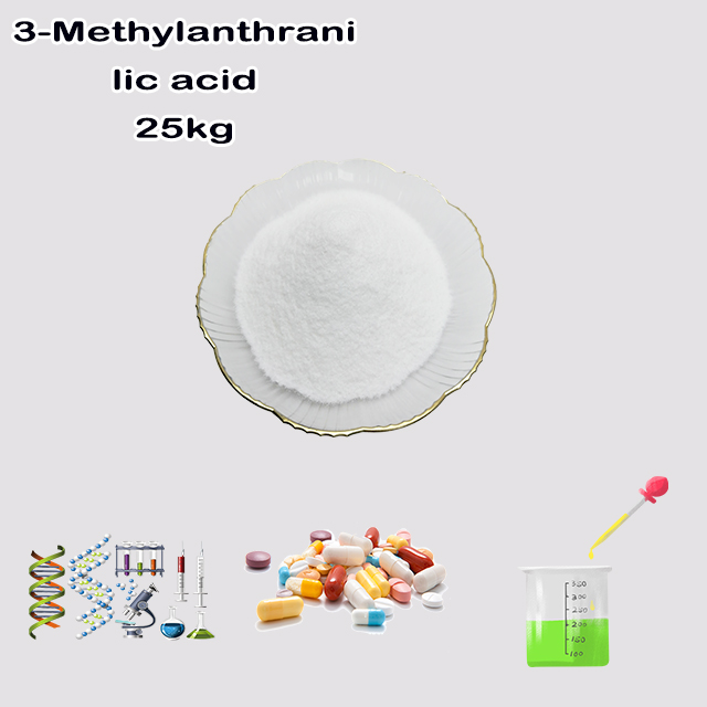 Chemical Factory Supply High Quality Best Price 3-Methylanthranilic acid CAS 4389-45-1 with good service for sale