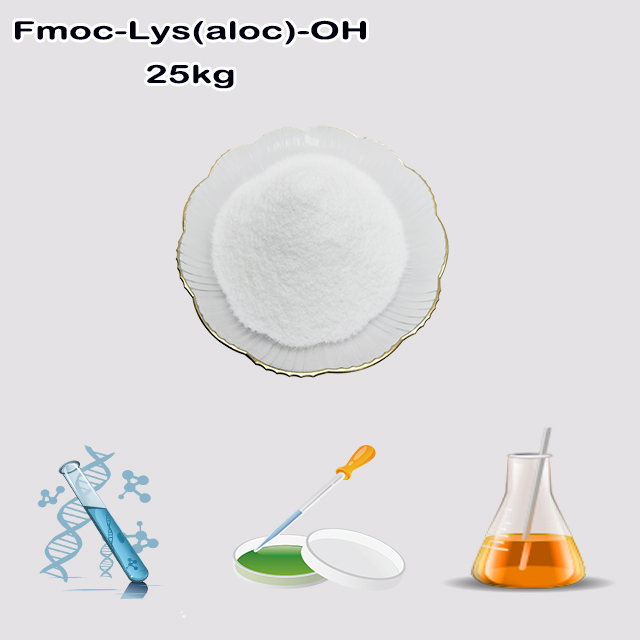 Chemical Manufacturer Supply High Quality Best price Fmoc-Lys(aloc)-OH CAS 146982-27-6 with good service for sale