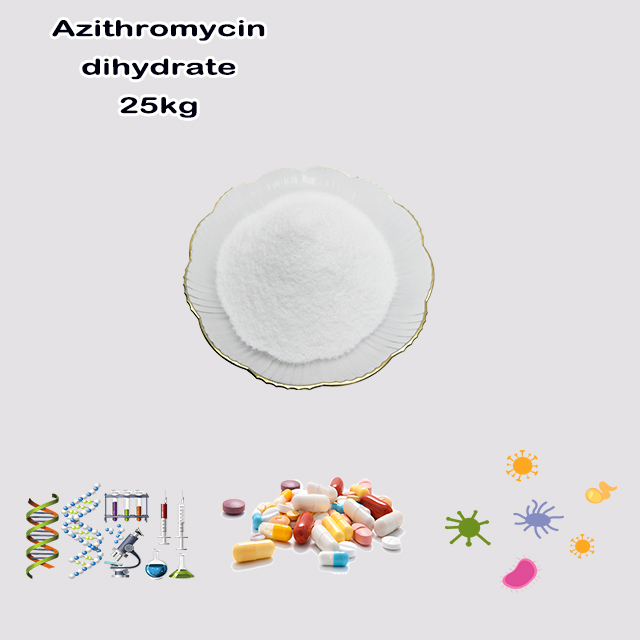 China Factory Supply Hot Selling Top Quality Azithromycin dihydrate CAS 117772-70-0 with good service for sale