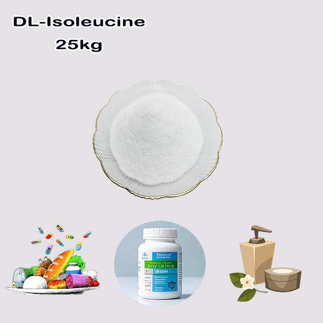 China Manufacturer High Purity Best Price DL-Isoleucine CAS 443-79-8 with good service for sale