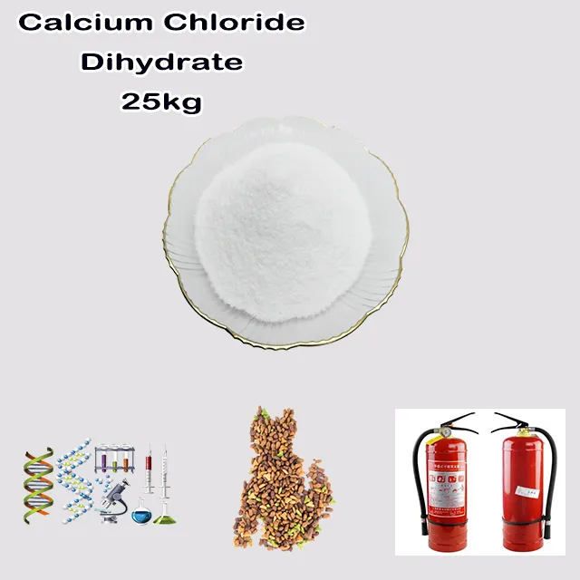 Factory Supply High Quality Best Price Calcium Chloride Dihydrate CAS 10035-04-8 with good service