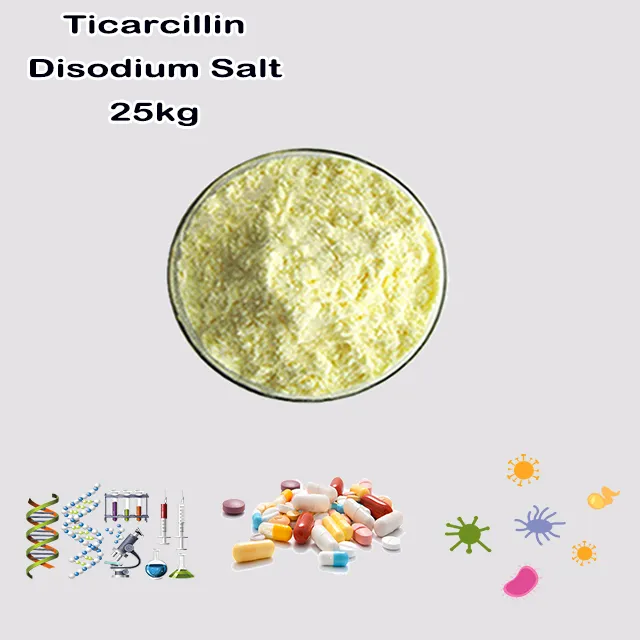 High Quality Low Price Ticarcillin Disodium Salt CAS 4697-14-7 with good service