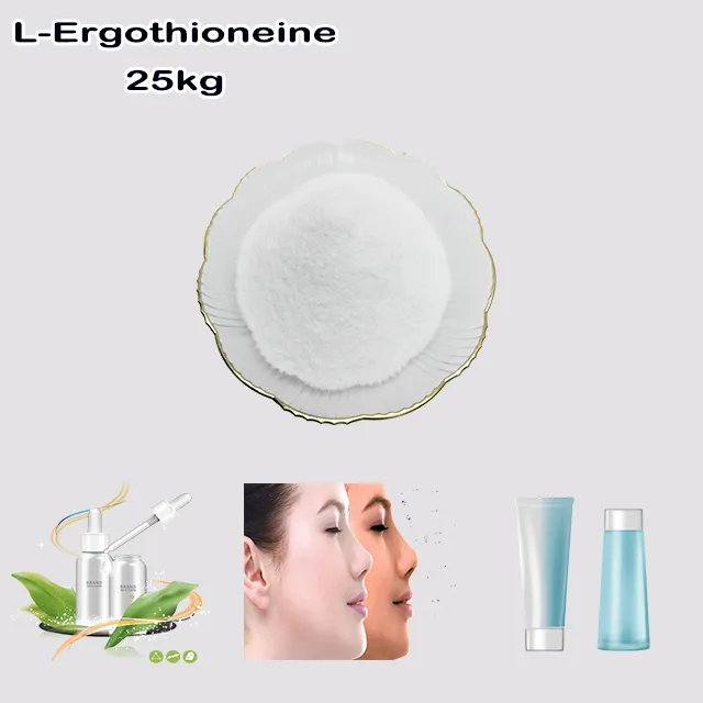 Ergothioneine CAS 497-30-3 Biological Fermentation Antioxidant in Cosmetics