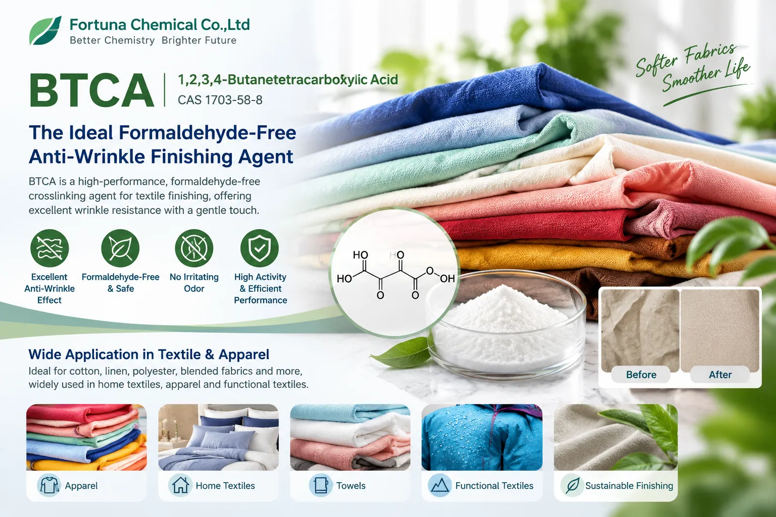 Manufacturer Supply High Quality 1,2,3,4-Butanetetracarboxylic acid CAS 1703-58-8 with good service for sale