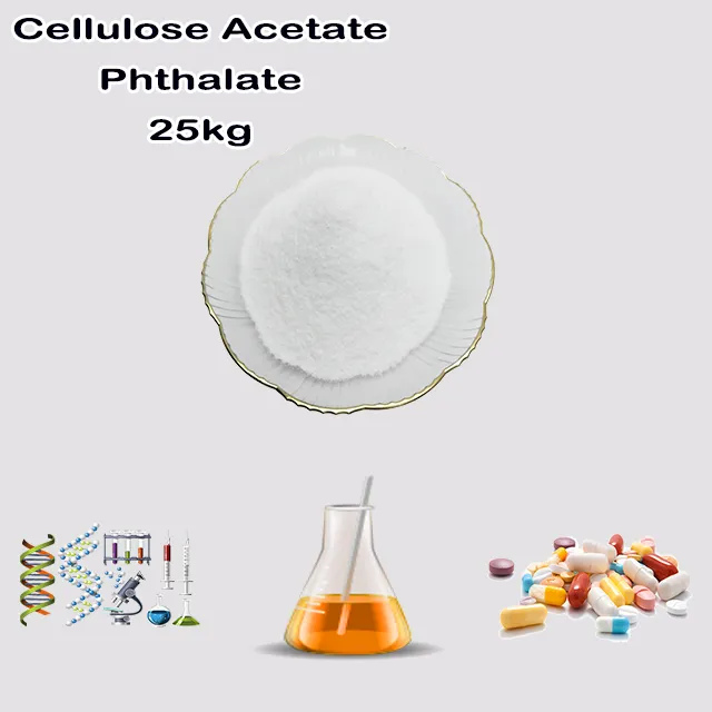 Manufacturer Supply High Quality Cellulose acetate phthalate CAS 9004-38-0 with good service for sale
